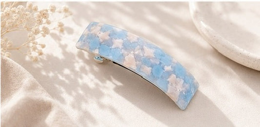 EverCharm French Hair Clip – Marble Muse Collection (8 Colours)