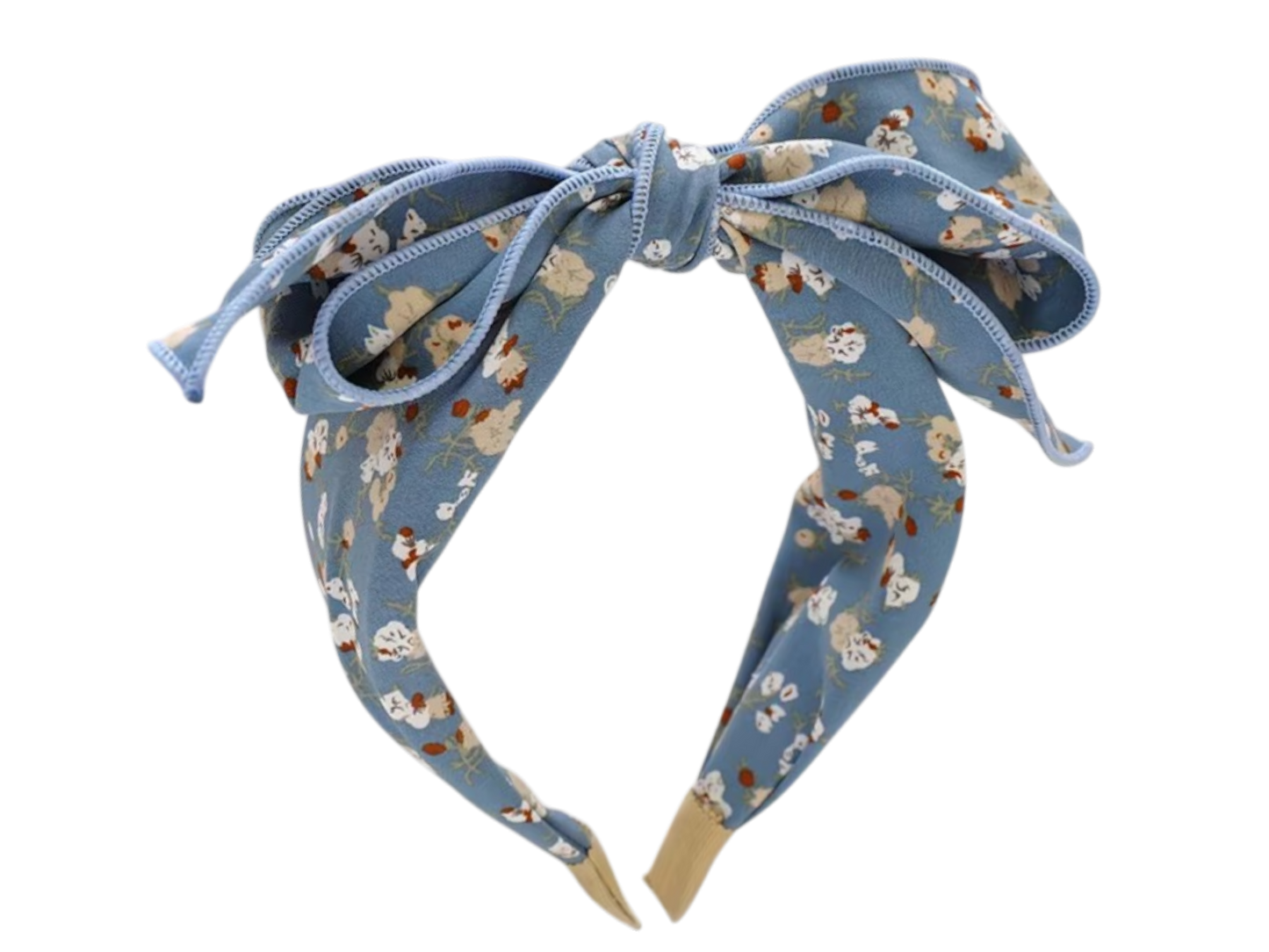 Bowknot Floral Headband – Oversized Bow Hair Accessory (5 Styles)
