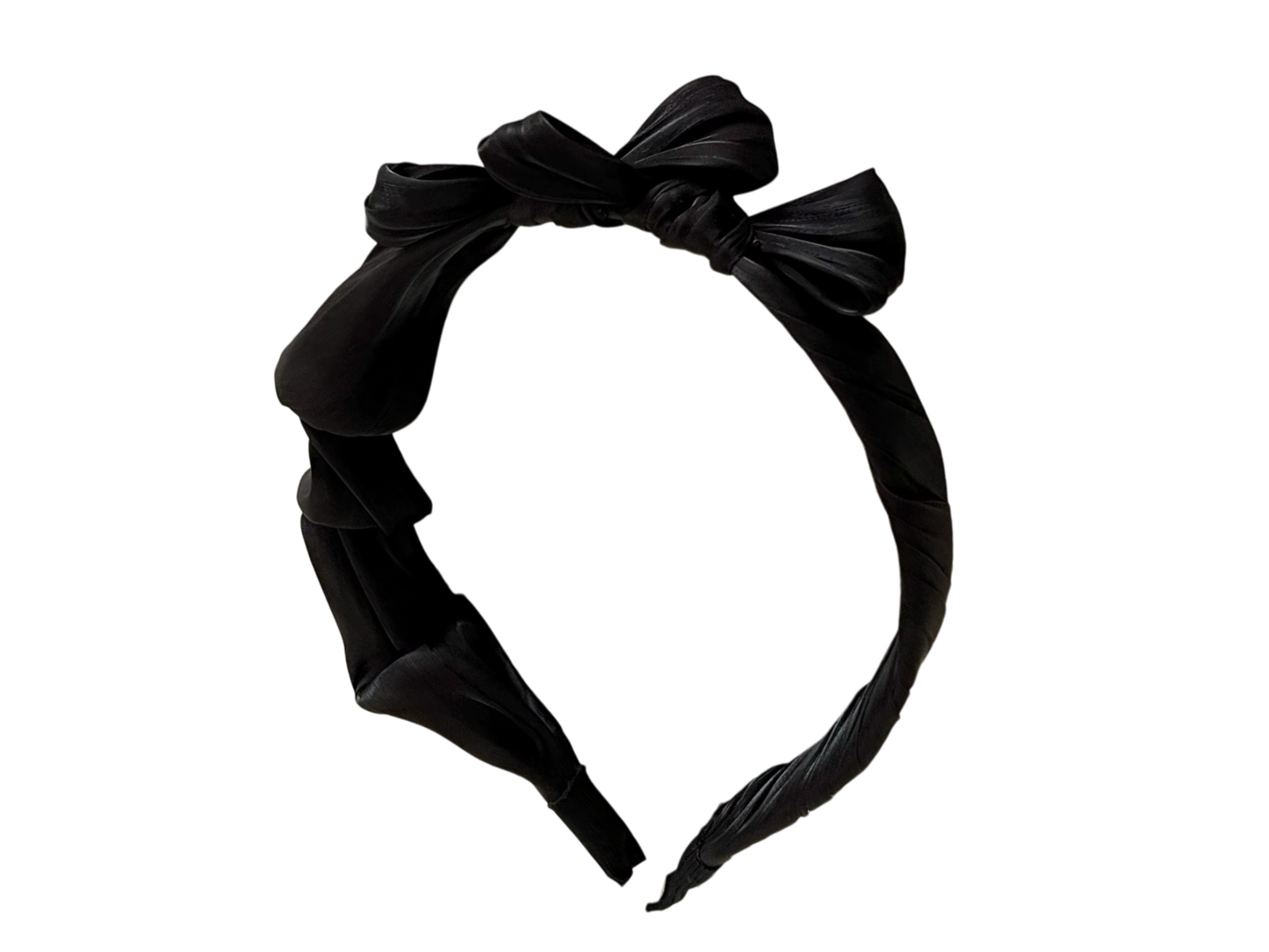 Bow Satin Headband – Elegant Hair Accessory (2 Colours)
