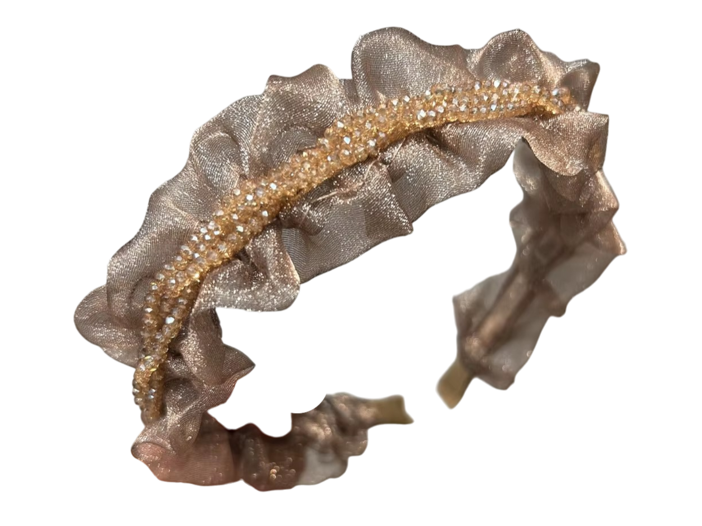 Crystal Ruffle & Pearl Headbands – Elegant Women’s Hair Accessories (4 Styles)