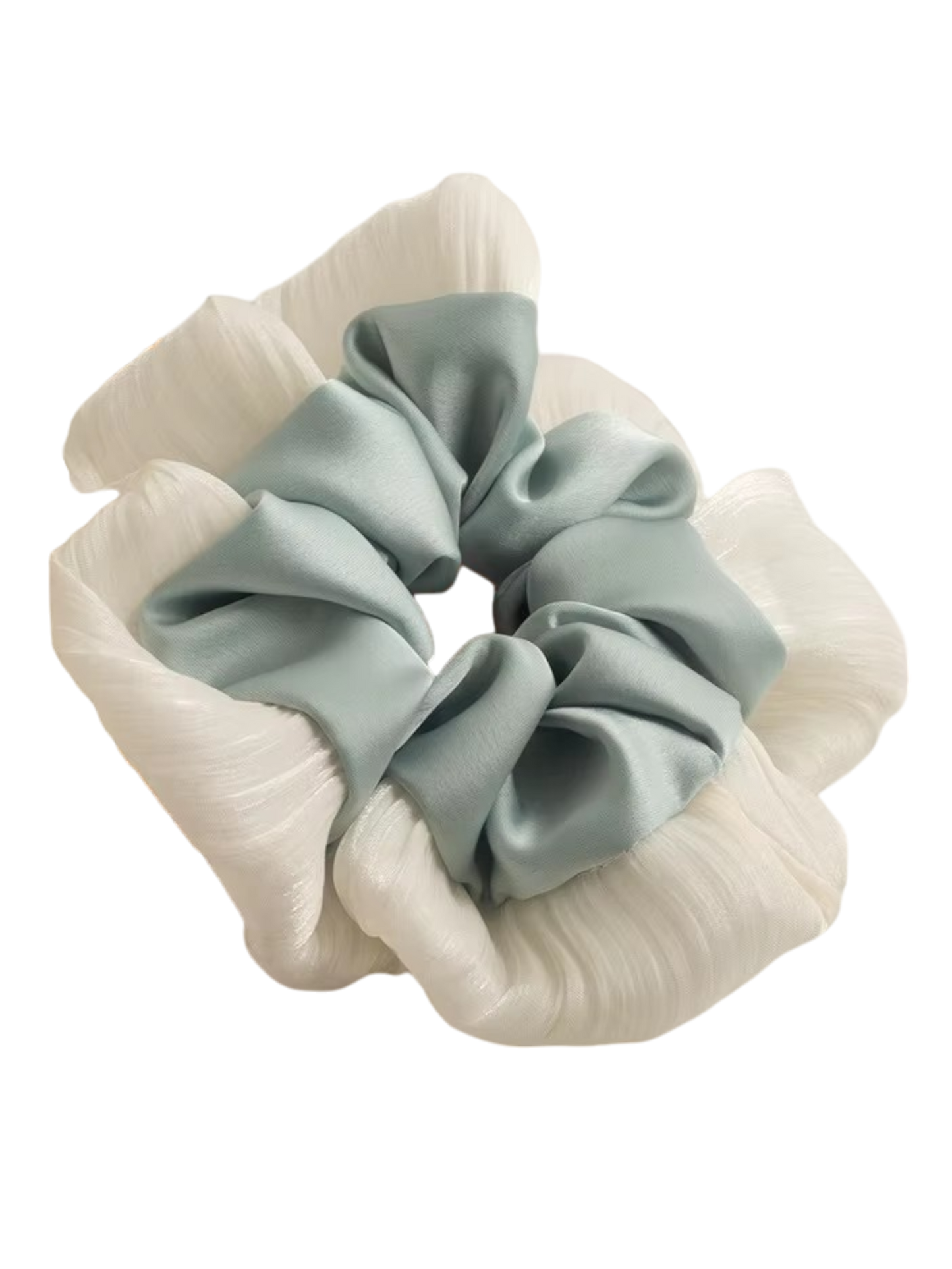 Ruffle Edge Organza Duo