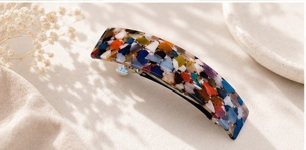 EverCharm French Hair Clip – Marble Muse Collection (8 Colours)