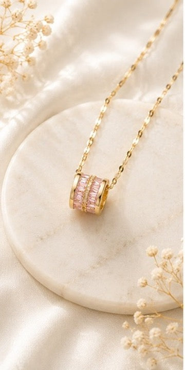 Radiant Bloom Necklace – Timeless Elegance Collection (3 Colours)