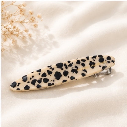 Lumière Marble Hair Clip – French Minimal Collection (6 Colours)