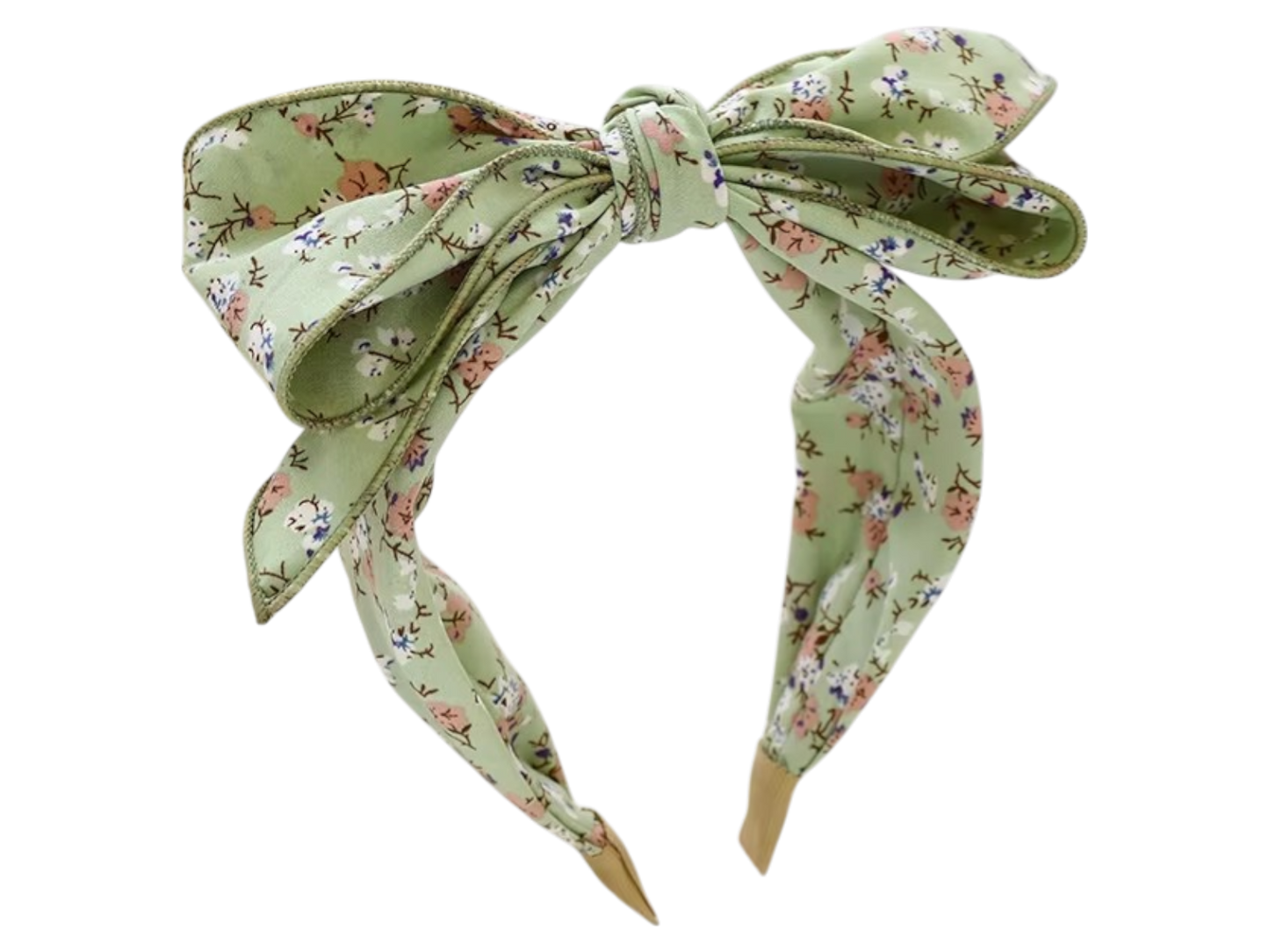 Bowknot Floral Headband – Oversized Bow Hair Accessory (5 Styles)