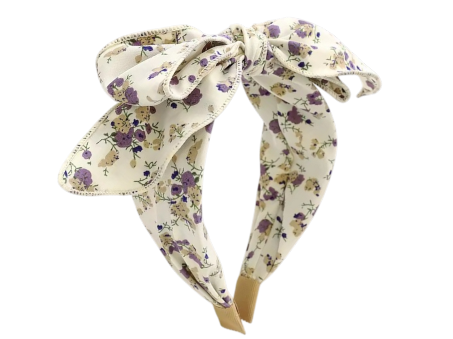 Bowknot Floral Headband – Oversized Bow Hair Accessory (5 Styles)