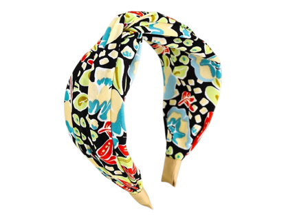 Twist Knot Wide Headband – Solid & Printed Styles (6 Styles)