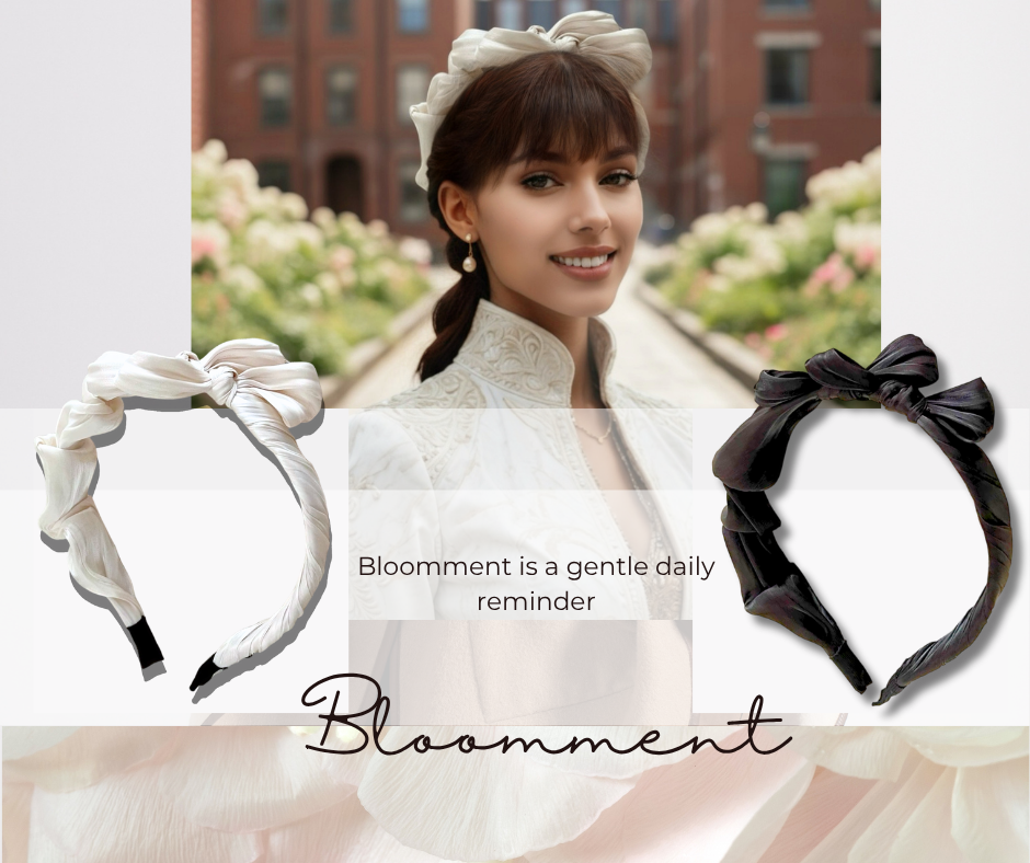 Bow Satin Headband – Elegant Hair Accessory (2 Colours)