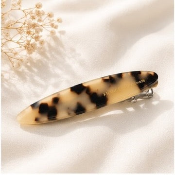 Lumière Marble Hair Clip – French Minimal Collection (6 Colours)