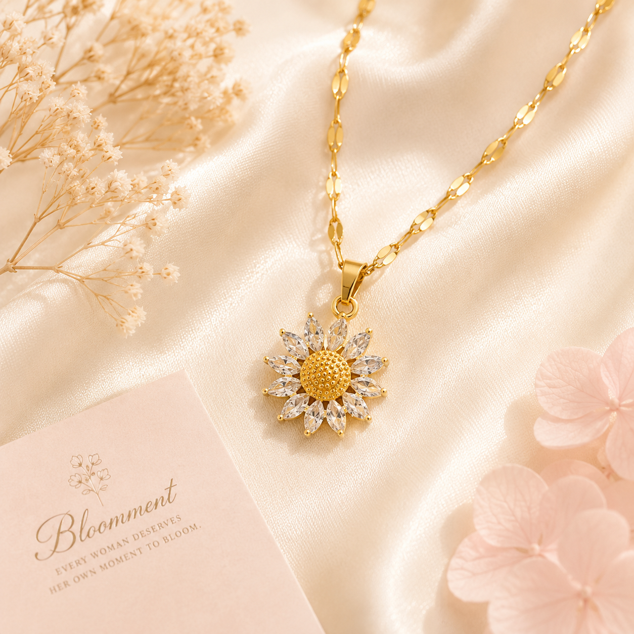 Bloom Celestial Necklace Collection (4 Designs)