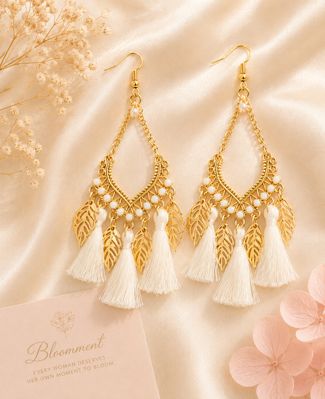 Bloom Elegance Earrings Collection (7 Designs)