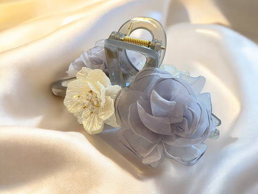Blooming Petal Hair Claw – Floral Harmony Collection (2 Styles)