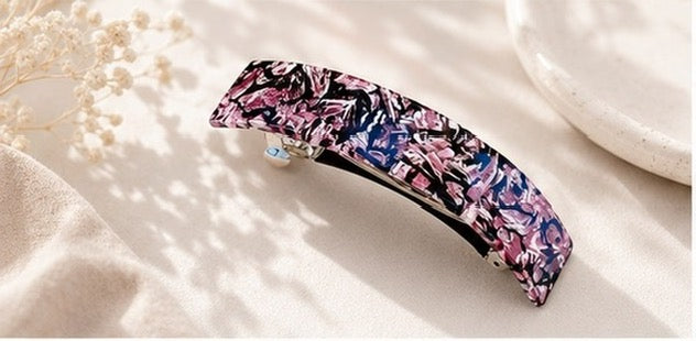 EverCharm French Hair Clip – Marble Muse Collection (8 Colours)