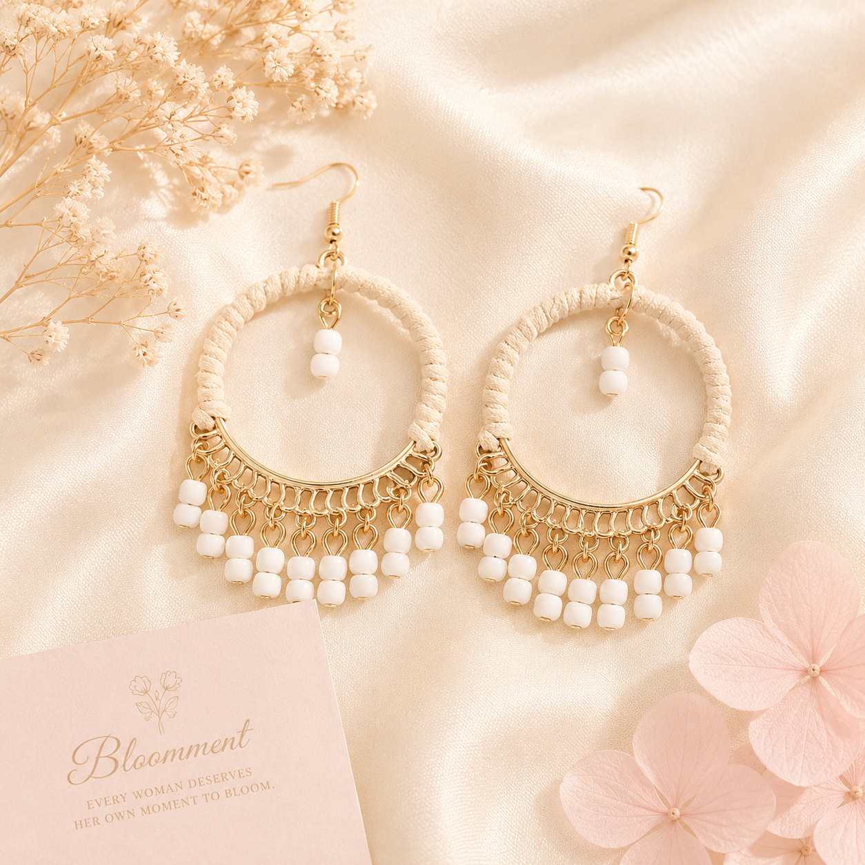 Bloom Elegance Earrings Collection (7 Designs)