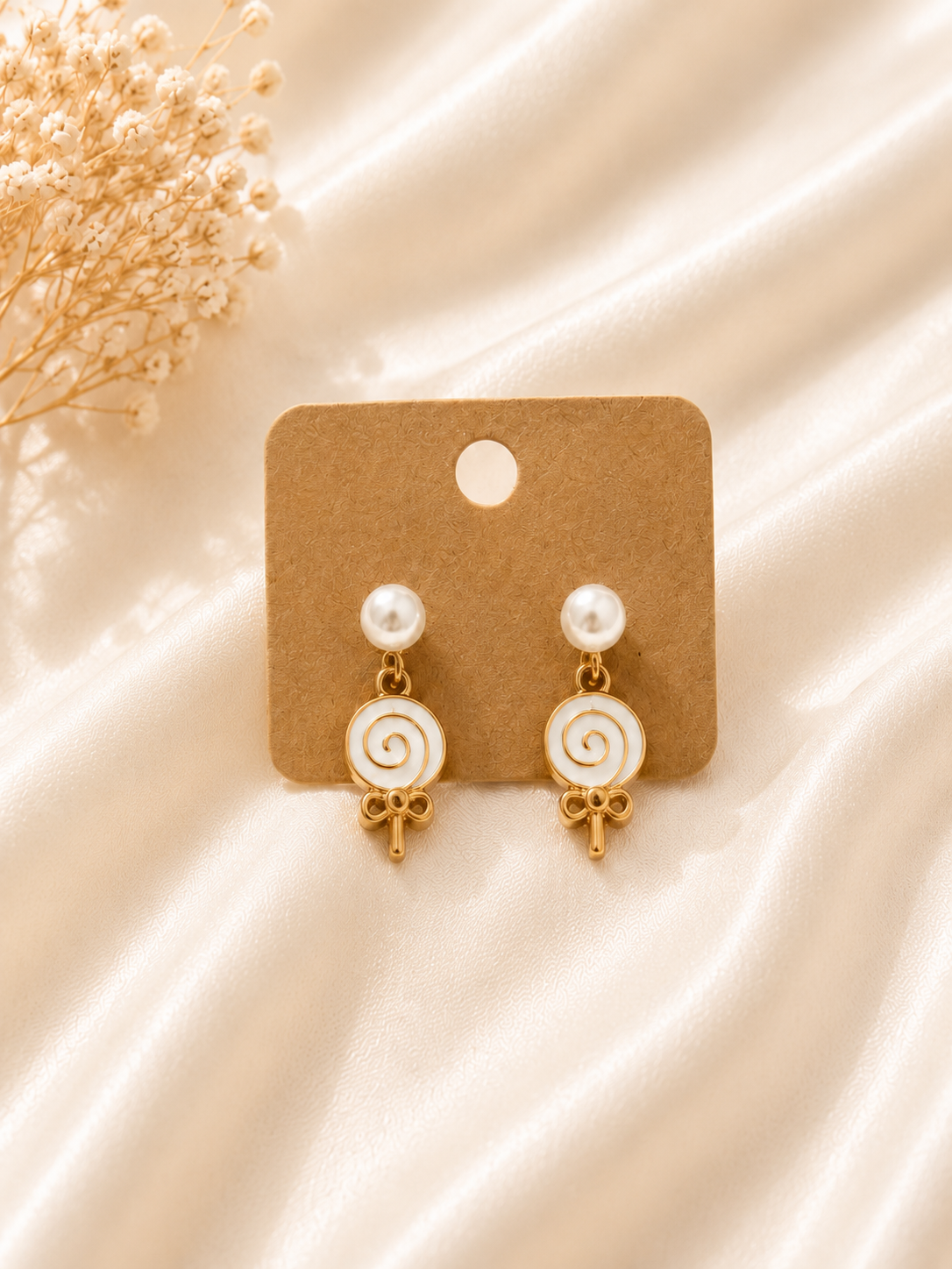 Petite Bloom Earrings – Handmade Floral Charm Collection (3 Styles)