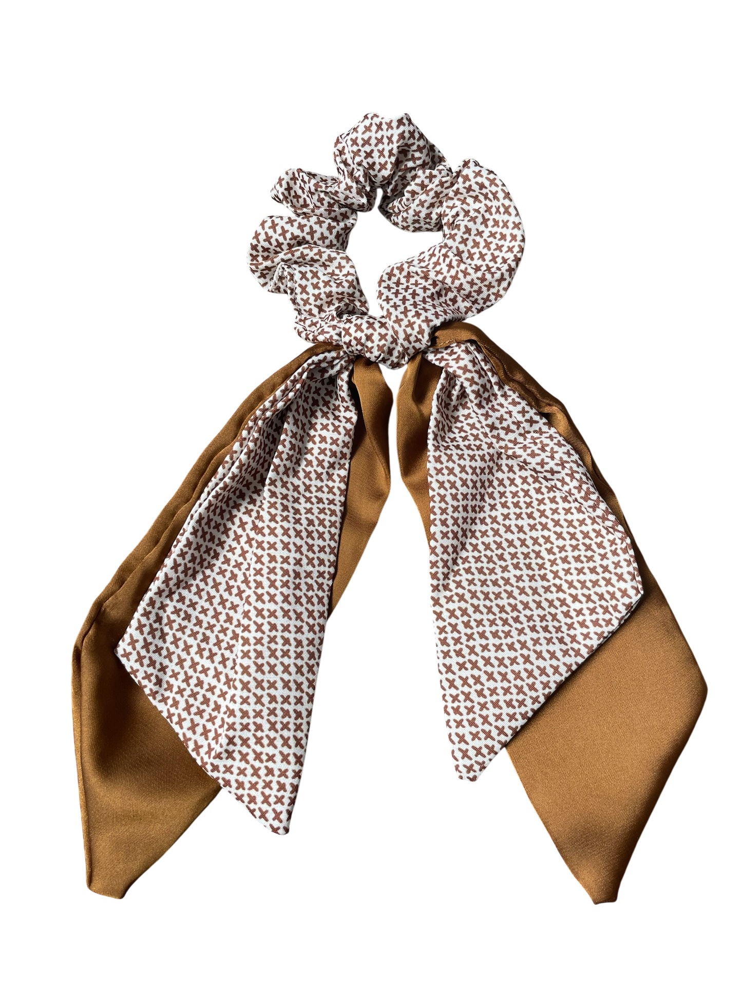 Ribbon Satin Hair Scrunchie with Scarf Tail  (5 Styles)