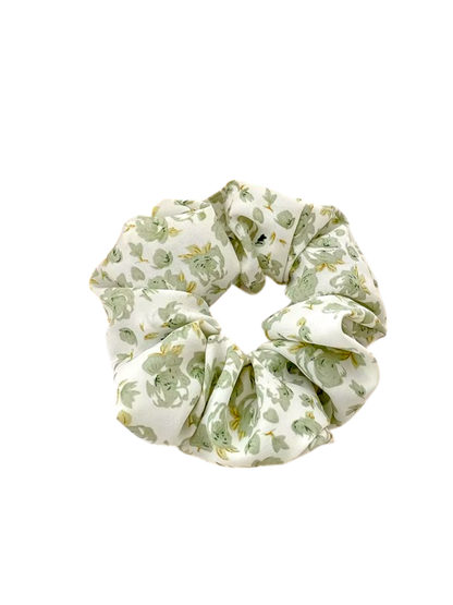 Floral Chiffon Scrunchie – 6 Bloom-Inspired Prints (6 Colours)