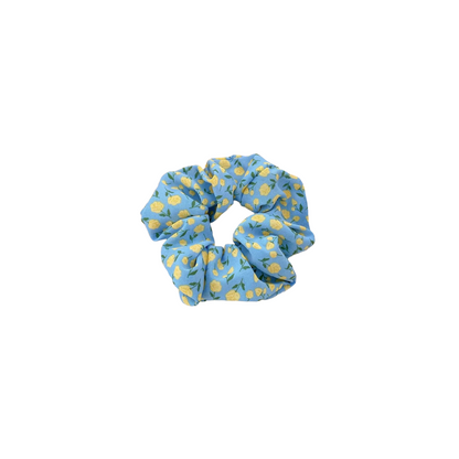 Floral Chiffon Scrunchie – 6 Bloom-Inspired Prints (6 Colours)