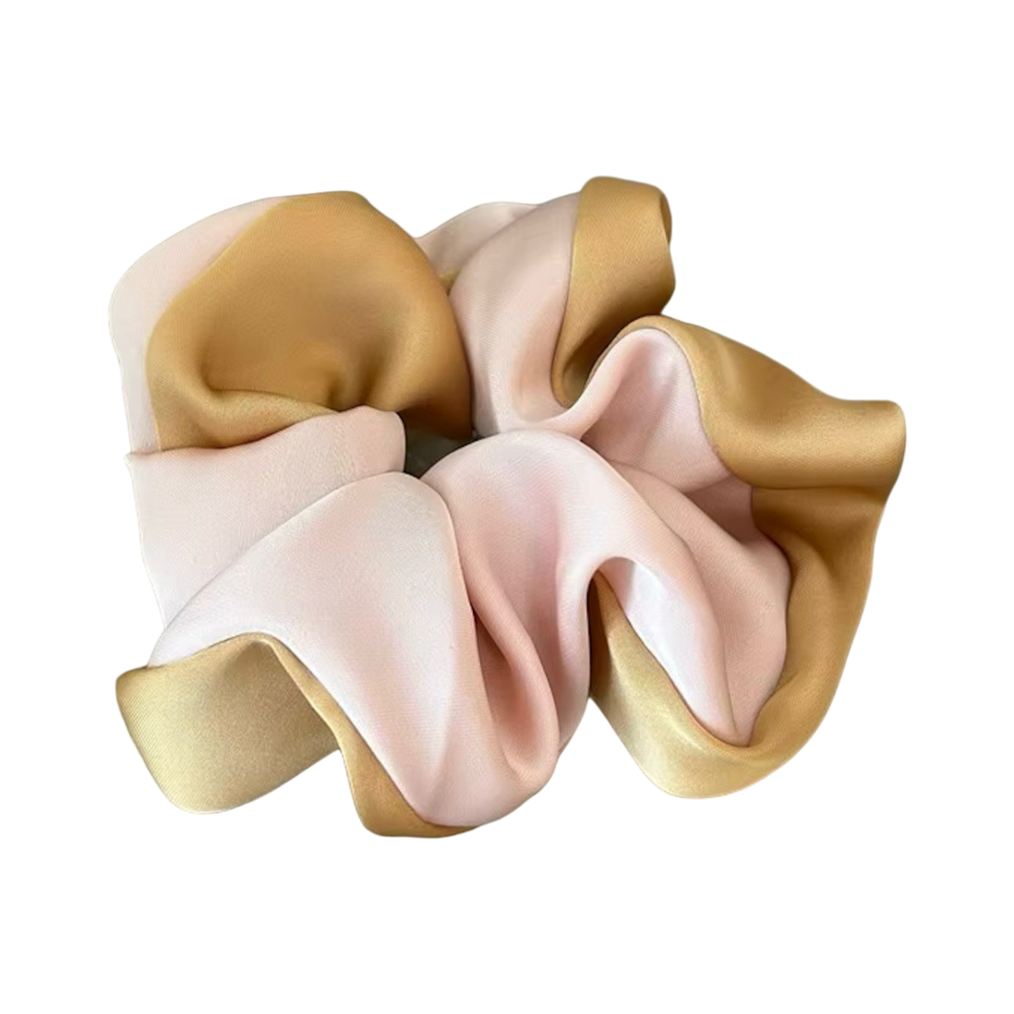 Big Bow Satin Scrunchie (2 Elegant Colour Duos)