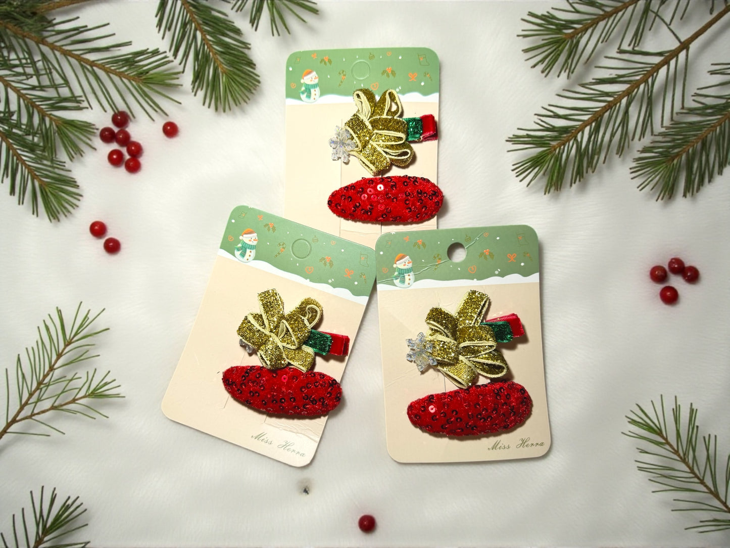 Christmas Hair Clips（2 Styles）