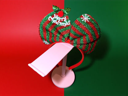 Christmas Headbands – Big Bow & Knitted Tree (4 styles)
