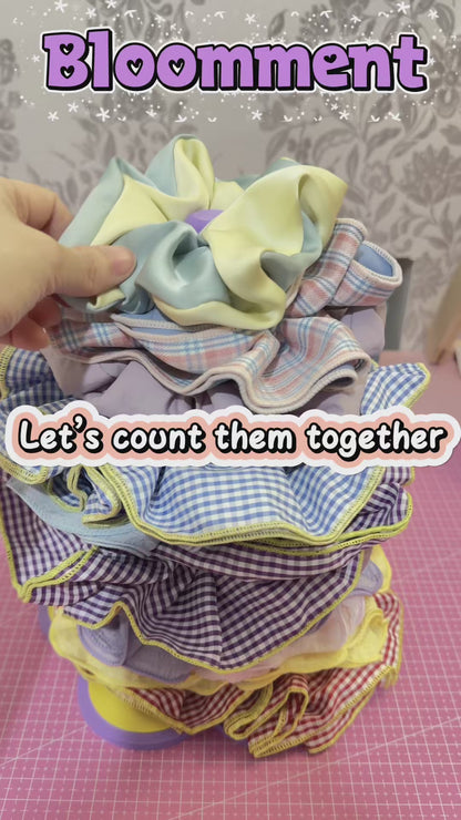 Floral Scrunchies Hair Stand - Flower Base Accessories Organiser (4 Colours)